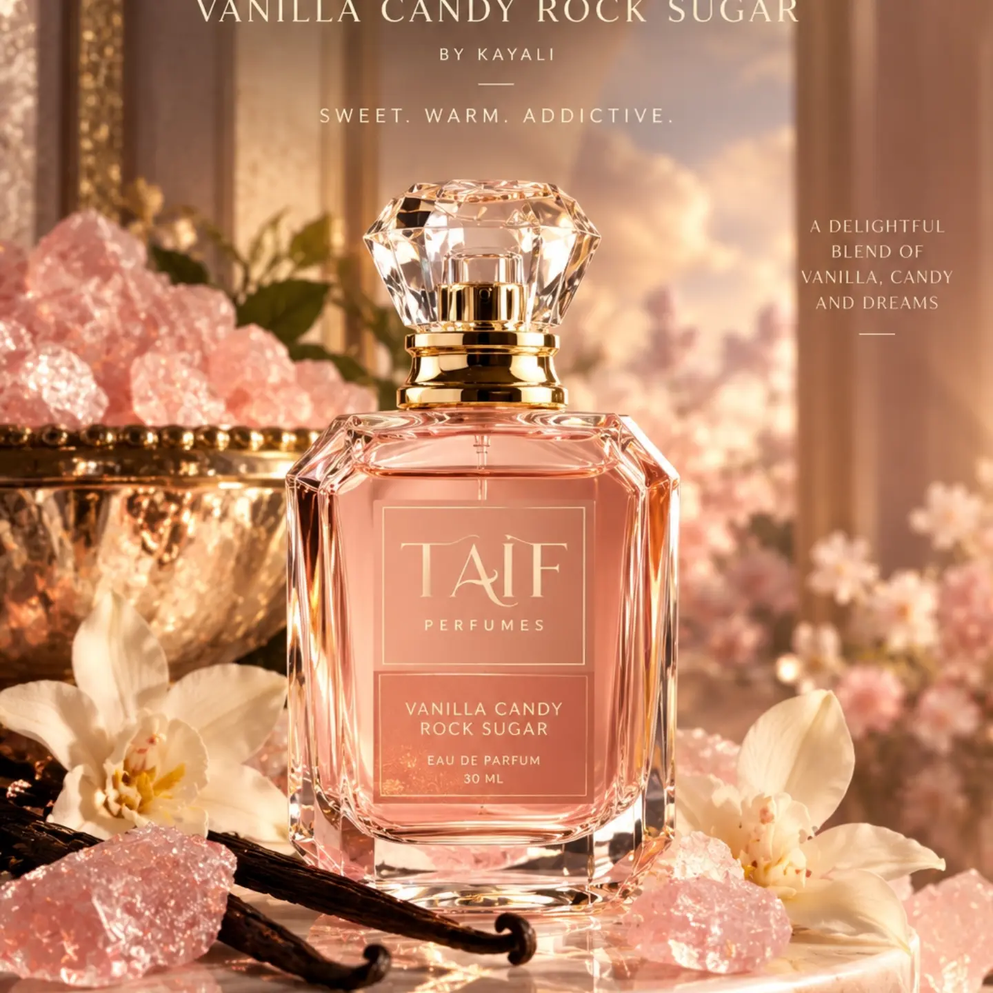 Vanilla Candy Rock Sugar